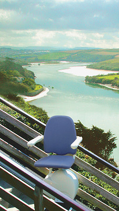 MediTek outdoor model stairlift