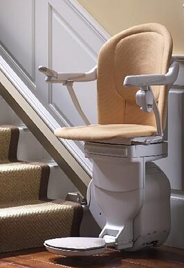 Stannah 400 model with Sofia seat option