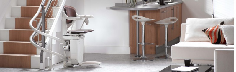 Stannah 260 custom curving lift