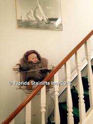 Florida stairlifts are childs play. My great nephew glides like a prince